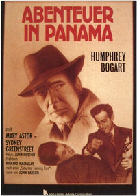 Across the Pacific Movie Poster Print showcasing cinematic art.
