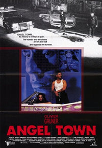 Angel Town Movie Poster Print showcasing vibrant colors and striking imagery.