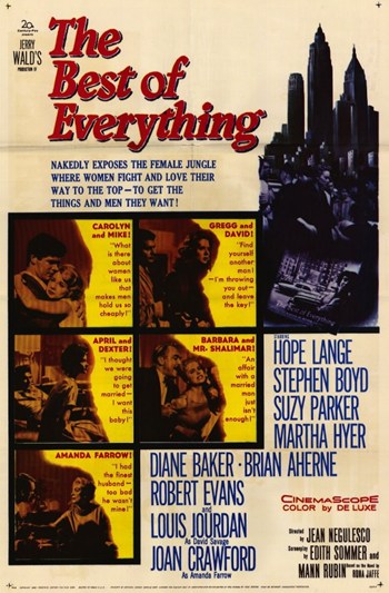 Best of Everything Movie Poster Print featuring vibrant colors and cinematic theme.
