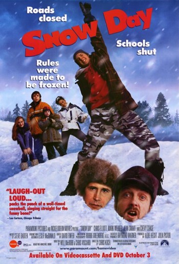Snow Day Movie Poster Print showcasing winter joy and adventure