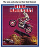 Viva Knievel Movie Poster Print featuring Evel Knievel's iconic stunts.