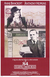 84 Charing Cross Road Movie Poster Print showcasing classic film charm.