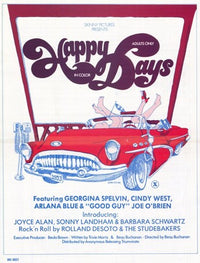 Happy Days Movie Poster Print showcasing classic television nostalgia.