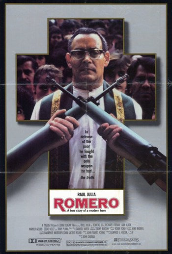 Romero Movie Poster showcasing vibrant cinematic art.