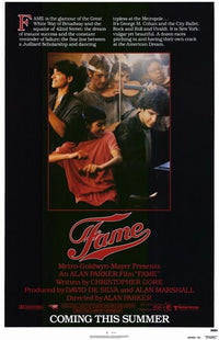 Fame Movie Poster Print showcasing vibrant art and cinematic energy.