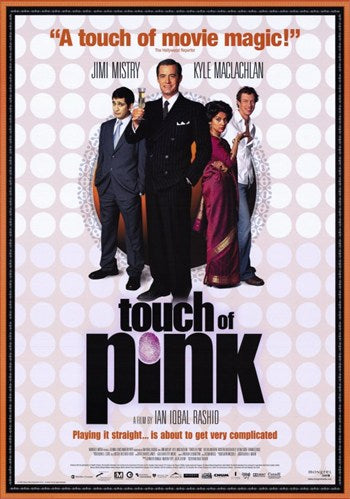 Touch of Pink Movie Poster - Vibrant Film Artwork