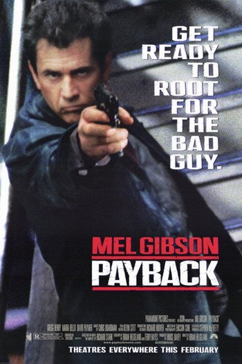 Payback Movie Poster Print showcasing dynamic film artwork.