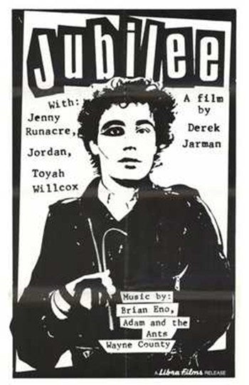 Jubilee Movie Poster featuring vibrant visuals from the film