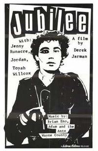 Jubilee Movie Poster featuring vibrant visuals from the film