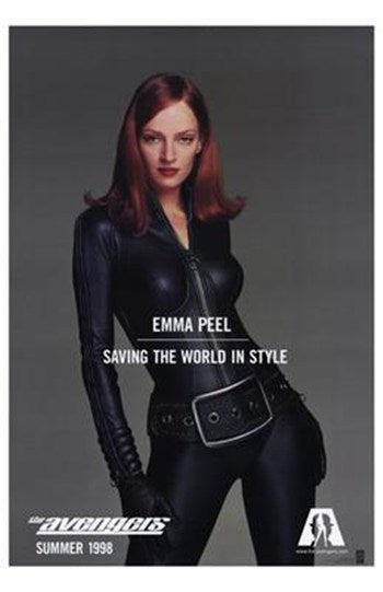 The Avengers Movie Poster Print featuring iconic heroes from the Marvel franchise.