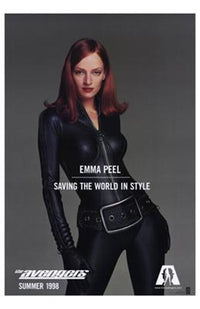 The Avengers Movie Poster Print featuring iconic heroes from the Marvel franchise.