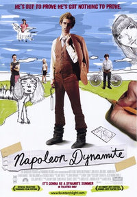 Napoleon Dynamite Movie Poster Print showcasing quirky characters.