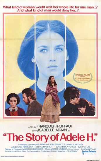 Story of Adele H movie poster print showcasing the film's emotional narrative.