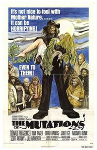 Mutations Movie Poster Print featuring unique cinematic design.