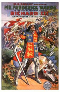 Richard III Movie Poster Print showcasing classic cinematic drama.