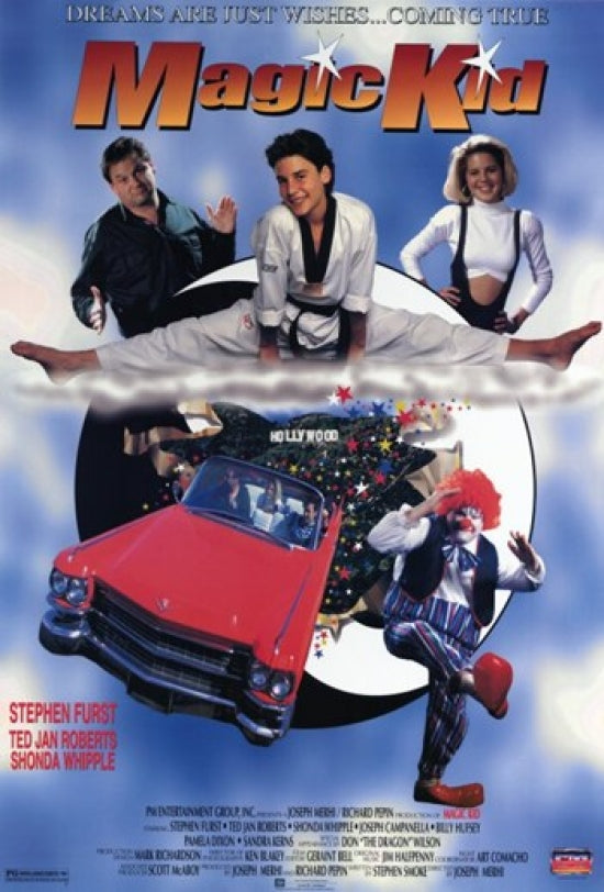 Magic Kid Movie Poster - Adventure art print for kids' rooms