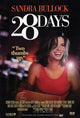 28 Days Movie Poster Print showcasing themes of recovery and humor.