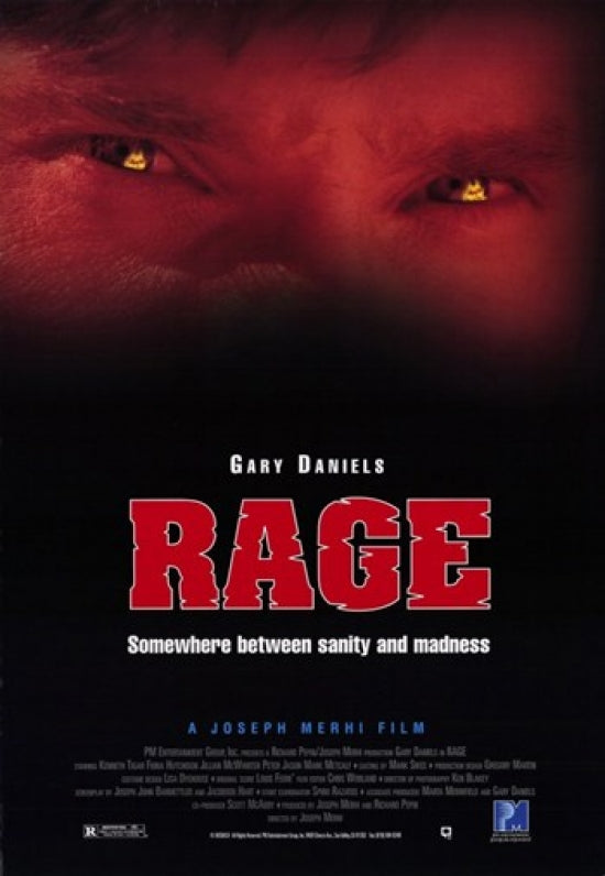 Rage Movie Poster showcasing captivating artwork for film enthusiasts.