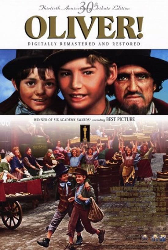 Oliver Movie Poster Print featuring iconic film imagery.