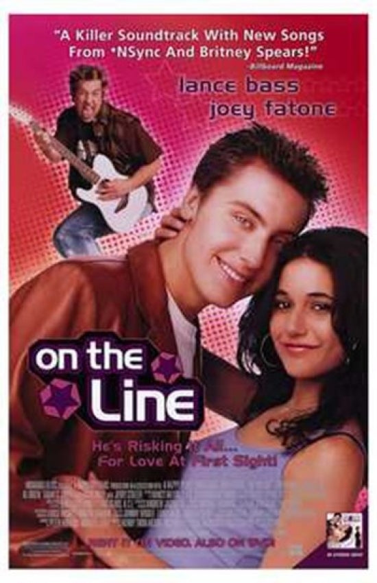 On the Line Movie Poster Print showcasing vibrant colors and cinematic details