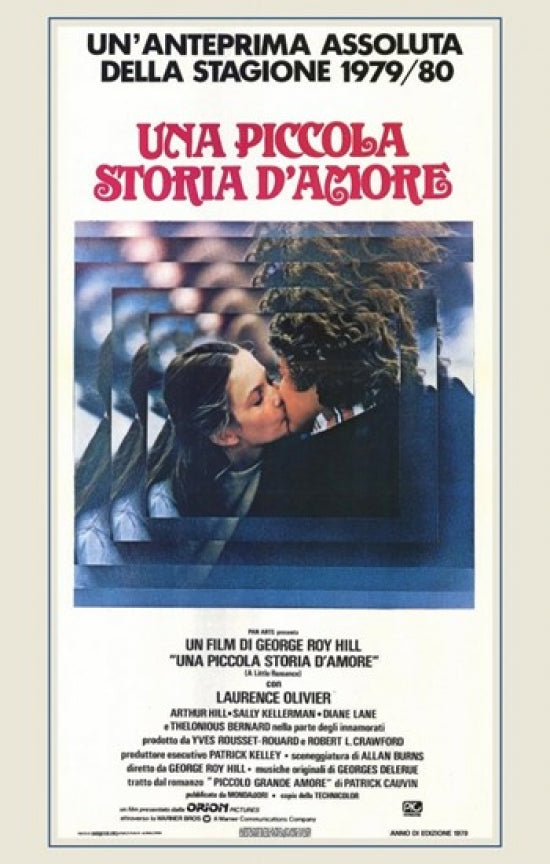 A Little Romance Movie Poster Print showcasing love and adventure.