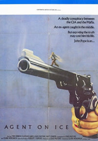 Agent on Ice Movie Poster featuring action and intrigue.