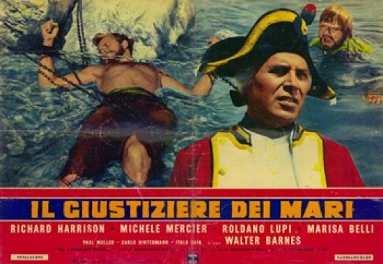 Avenger of the Seven Seas Movie Poster Print, 11 x 17