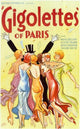 Gigolettes of Paris Movie Poster Print with vintage cinematic design