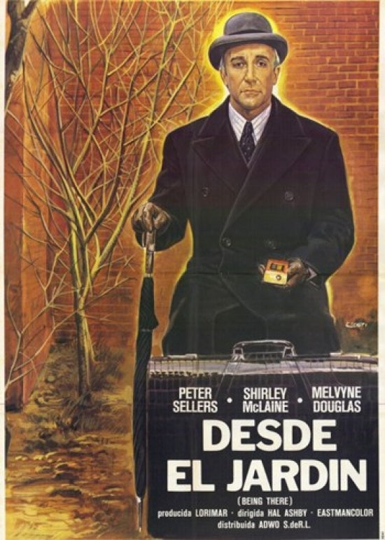 Being There Movie Poster Print showcasing iconic film imagery.