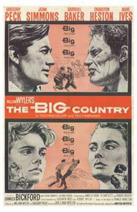 The Big Country Movie Poster Print - Classic Western Film Art