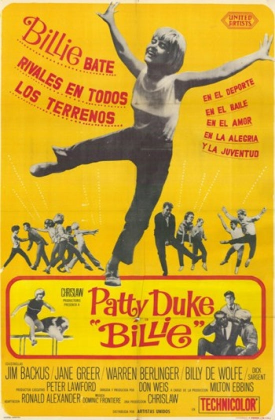 Billie Movie Poster Print featuring stunning artwork for film enthusiasts.