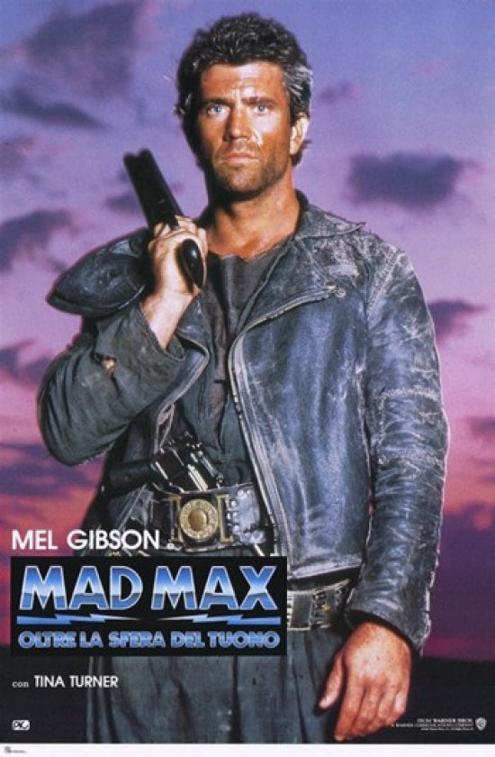 Mad Max Beyond Thunderdome Movie Poster Print featuring iconic film imagery.