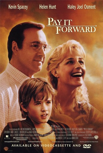 Pay It Forward Movie Poster Print - Inspiring Artwork