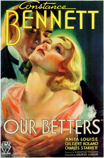 Our Betters movie poster print showcasing vibrant design.