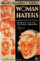 Vintage Woman Haters Movie Poster Print