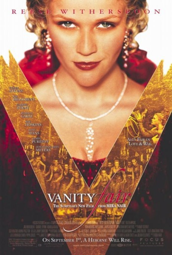 Vanity Fair Movie Poster showcasing vibrant colors and cinematic art.