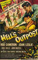 Hell's Outpost Movie Poster showcasing classic Western film art.
