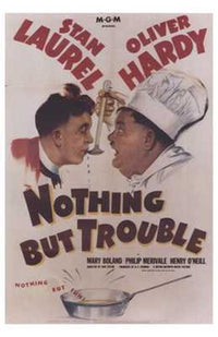 Nothing But Trouble Movie Poster Print showcasing comedy film scenes.