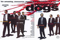 Reservoir Dogs Movie Poster Print 11x17 featuring iconic film design.