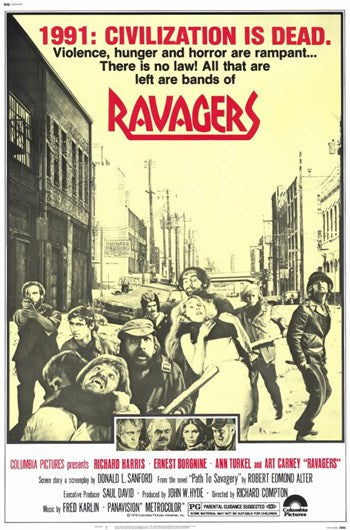 Ravagers Movie Poster Print showcasing thrilling cinematic art.