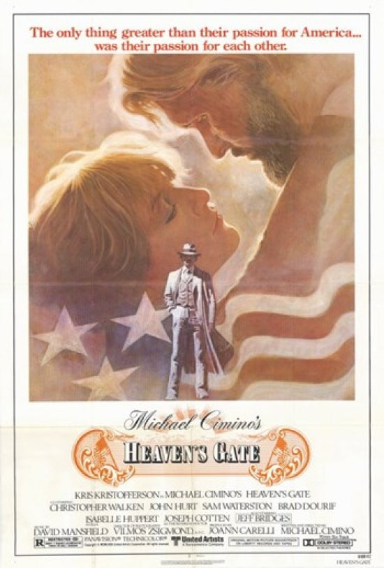 Heaven's Gate Movie Poster Print showcasing classic film art.