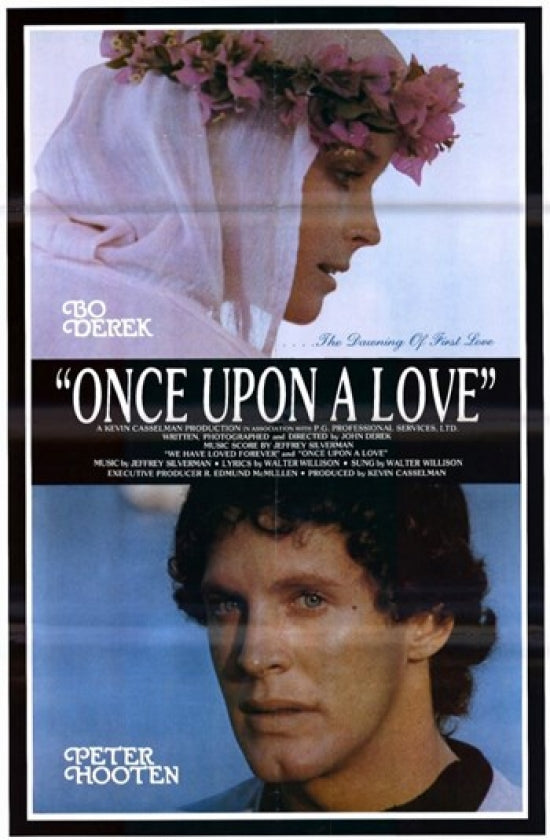 Once Upon a Love Movie Poster featuring romantic film art.