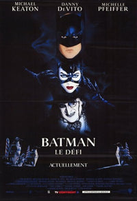 Batman Returns Movie Poster showcasing iconic film artwork.