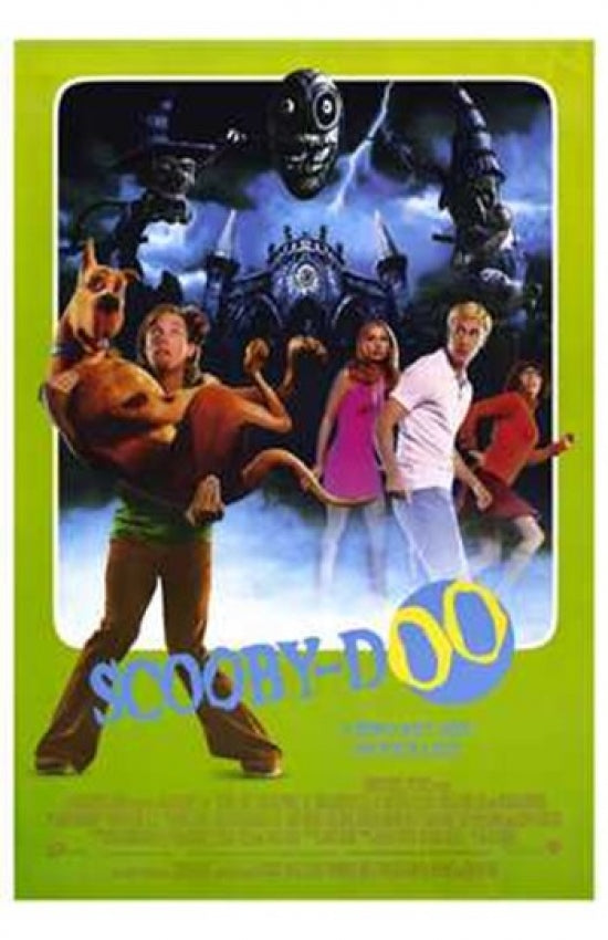 Scooby-Doo Movie Poster Print featuring the Mystery Inc. gang.