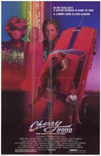 Cherry 2000 Movie Poster Print featuring vibrant artwork.