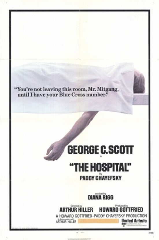 The Hospital Movie Poster Print showcasing cinematic art.
