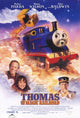 Thomas and the Magic Railroad movie poster print featuring colorful characters and whimsical design.