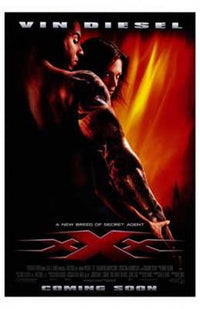 Xxx Movie Poster Print showcasing cinematic art in vibrant colors.