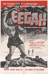 Eegah Movie Poster Print featuring classic horror film art.