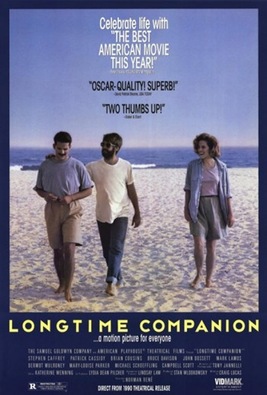 Longtime Companion Movie Poster Print showcasing friendship and resilience.